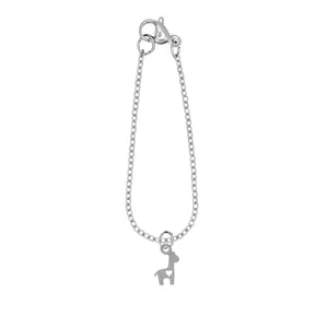 آویز ساعت نقره زنانه ژابیز مدل زرافه xw356