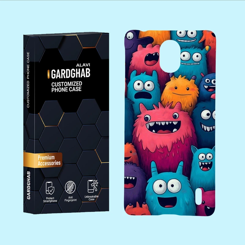 کاور گارد قاب علوی مدل کارتنی و انیمه مناسب برای گوشی موبایل نوکیا 1Plus