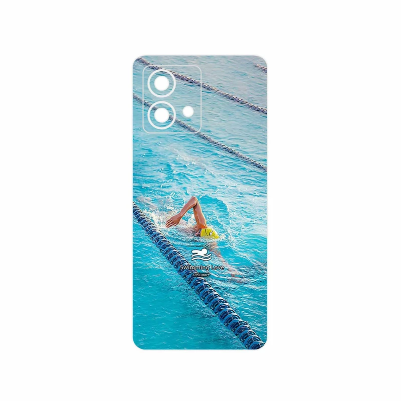 برچسب پوششی ماهوت مدل Swimming مناسب برای گوشی موبایل موتورولا Moto G84