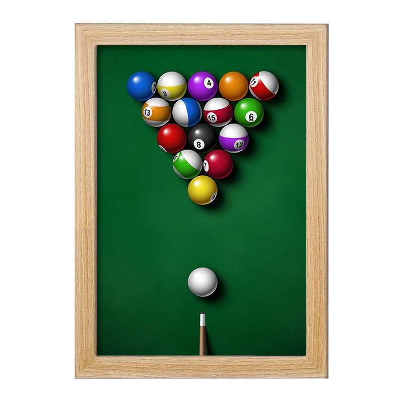 تابلو خندالو مدل بیلیارد Billiard کد 28108