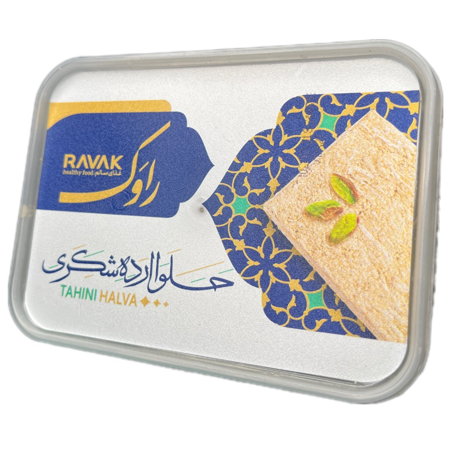 حلوا شکری با خلال پسته راوک  -  400 گرم