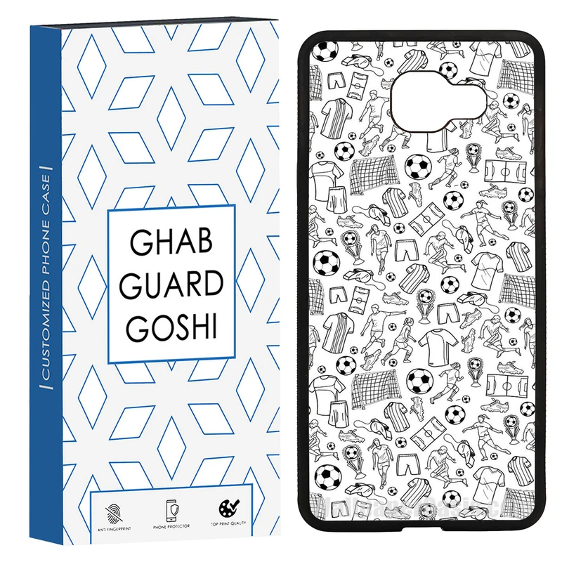 کاور قاب گارد گوشی طرح فوتبال کد TPU-118 مناسب برای گوشی موبایل سامسونگ Galaxy A7 2016 / A710 