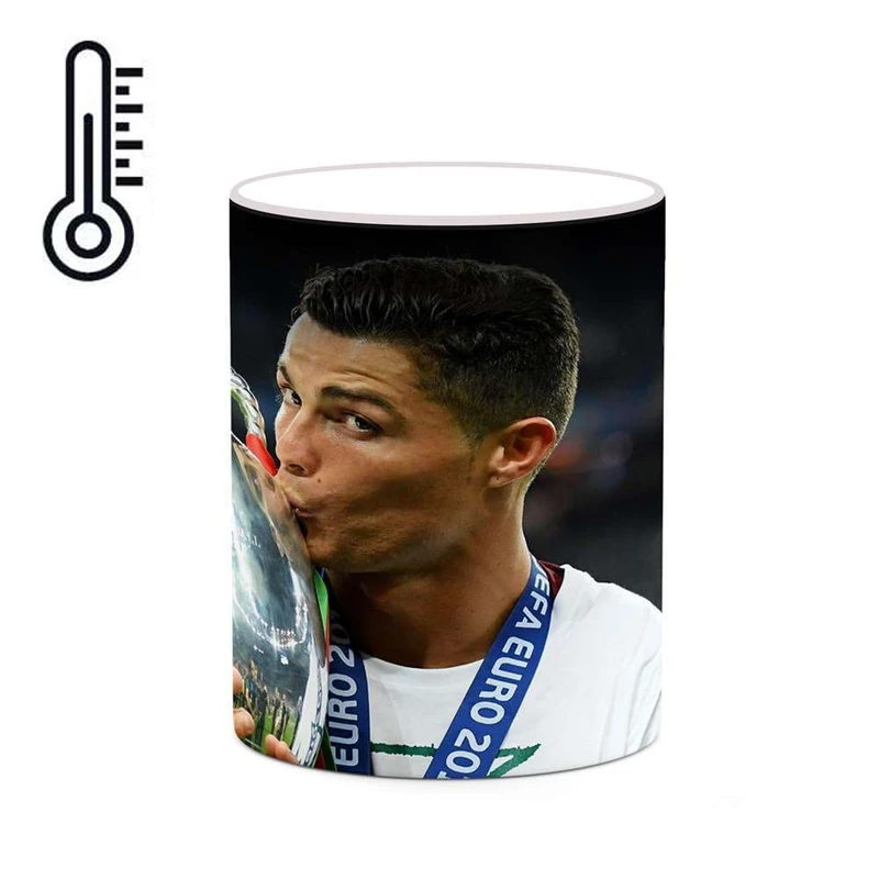 ماگ حرارتی کاکتی مدل کریستیانو رونالدو کد mgh24891