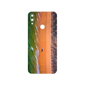 MAHOOT Beach and Green Sea Cover Sticker for Xiaomi Redmi Note 7