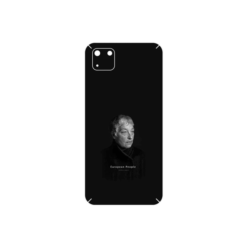 برچسب پوششی ماهوت مدل Portrait of a European Woman مناسب برای گوشی موبایل هوآوی Y5p