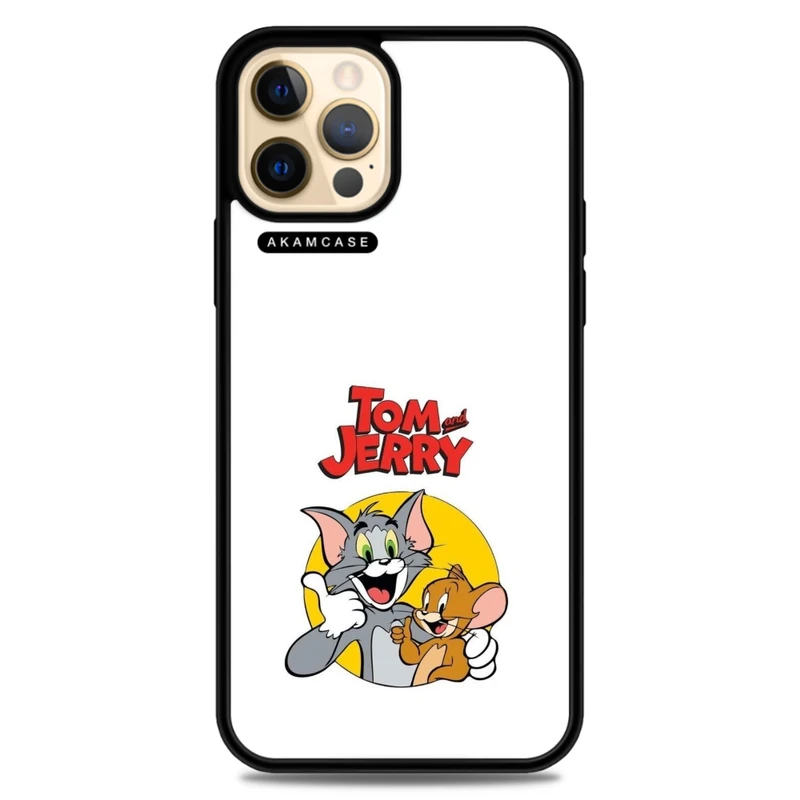 کاور آکام مدل AMC-WA12PRO-TOM & JERRY18 مناسب برای گوشی موبایل اپل iPhone 12 Pro