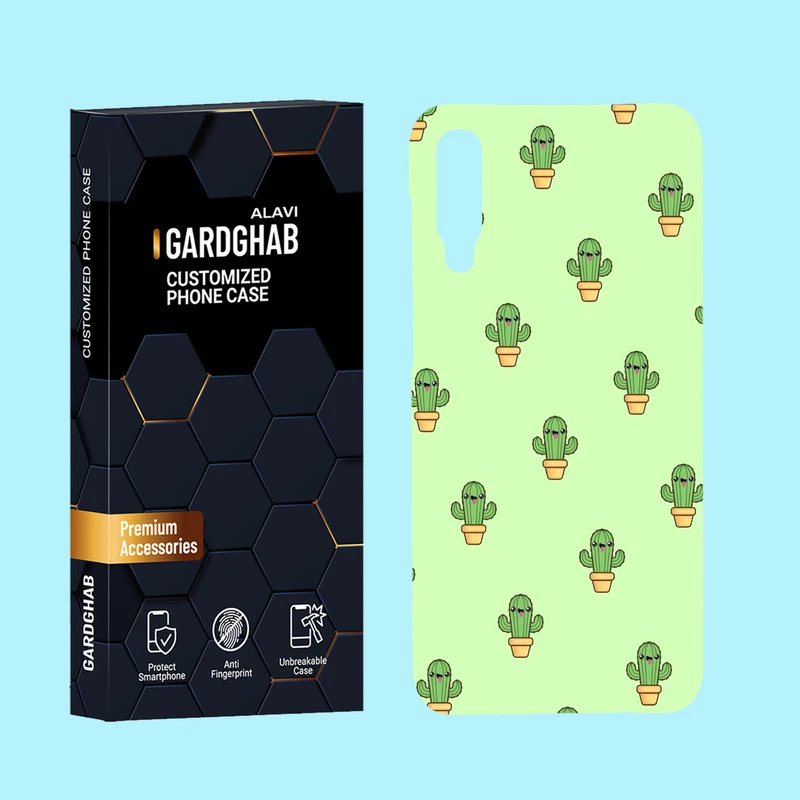 کاور گارد قاب علوی مدل پترن فانتزی مناسب برای گوشی موبایل سامسونگ Galaxy A50 / A50s / A30s