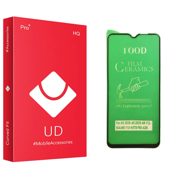 محافظ صفحه نمایش سرامیکی یو دی مدل +PRO مناسب برای گوشی موبایل شیائومی Redmi Note 8 Pro