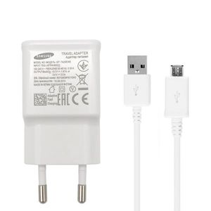 شارژر دیواری مدل EP-TA20EWE به همراه کابل تبدیل microUSB