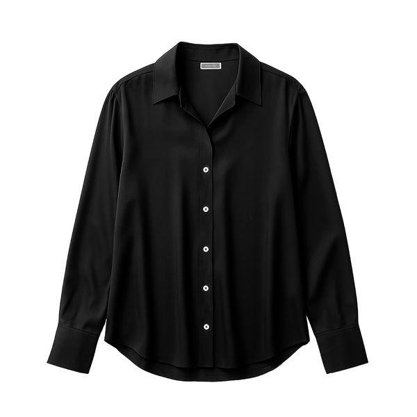 شومیز آستین بلند یقه برگردان زنانه ام کی مدل L0101