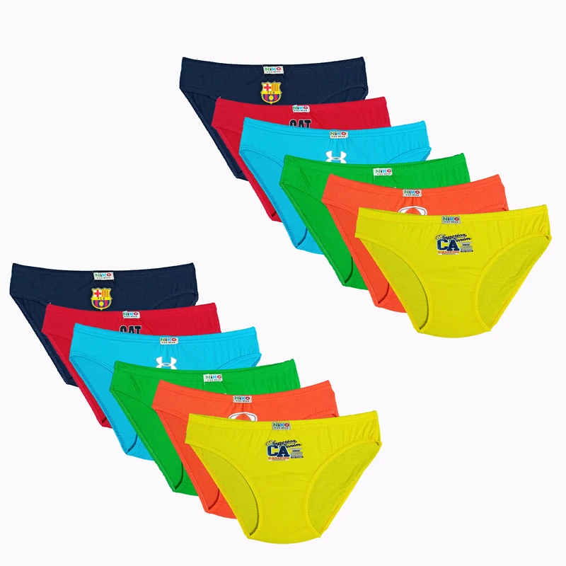 شورت پسرانه کد 6633 مجموعه 12 عددی