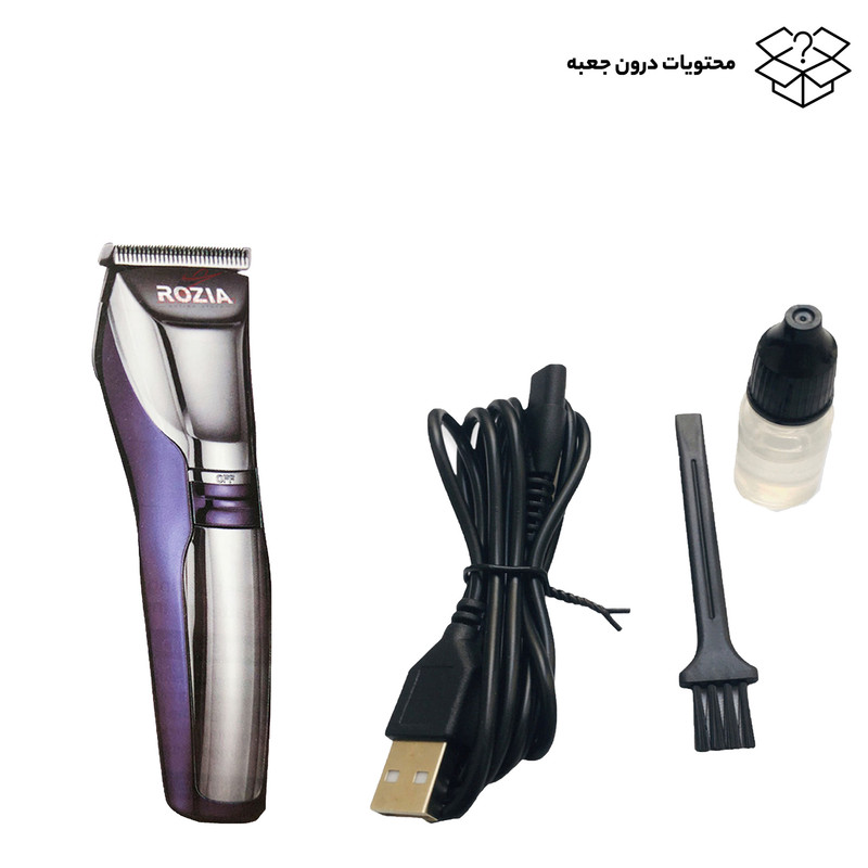 ماشین اصلاح موی صورت روزیا مدل hq-238 ماشین اصلاح موی صورت روزیا مدل hq-238