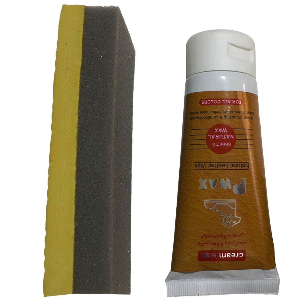 واکس براق کننده کفش پی واکس مدل 65g به همراه اسفنج بسته 6 عددی - - 2