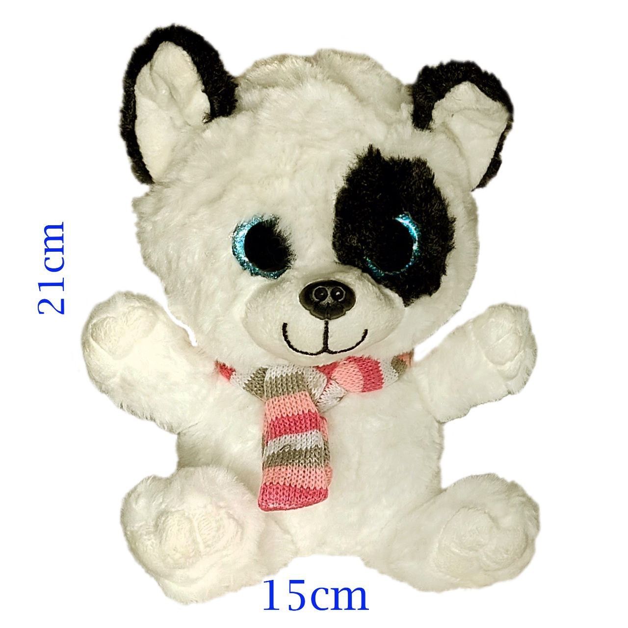 عروسک طرح سگ دالمیشن مدل BR Dalmation with Scarf ارتفاع 21 سانتی‌متر -  - 3