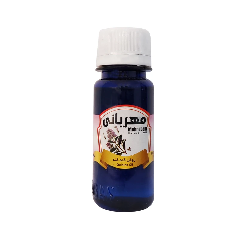 روغن بدن مهربانی مدل گنه گنه کد RBM-GE مناسب انواع پوست حجم 60 میلی لیتر
