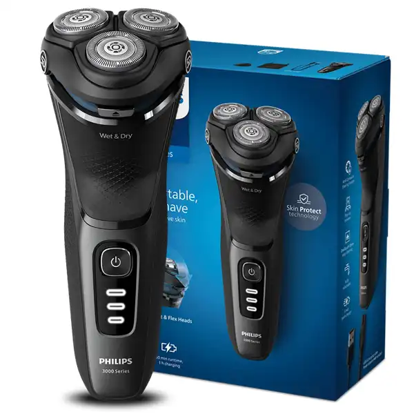 ماشین اصلاح موی صورت شارژی فیلیپس مدل S3244