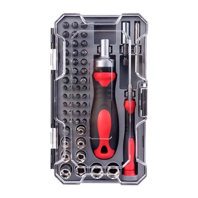 مجموعه 55 عددی سری پیچ گوشتی و سری بکس رونیکس مدل HR-2717