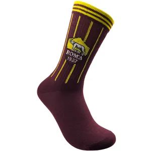 جوراب ورزشی ساق بلند مردانه مدل باشگاه فوتبال رم