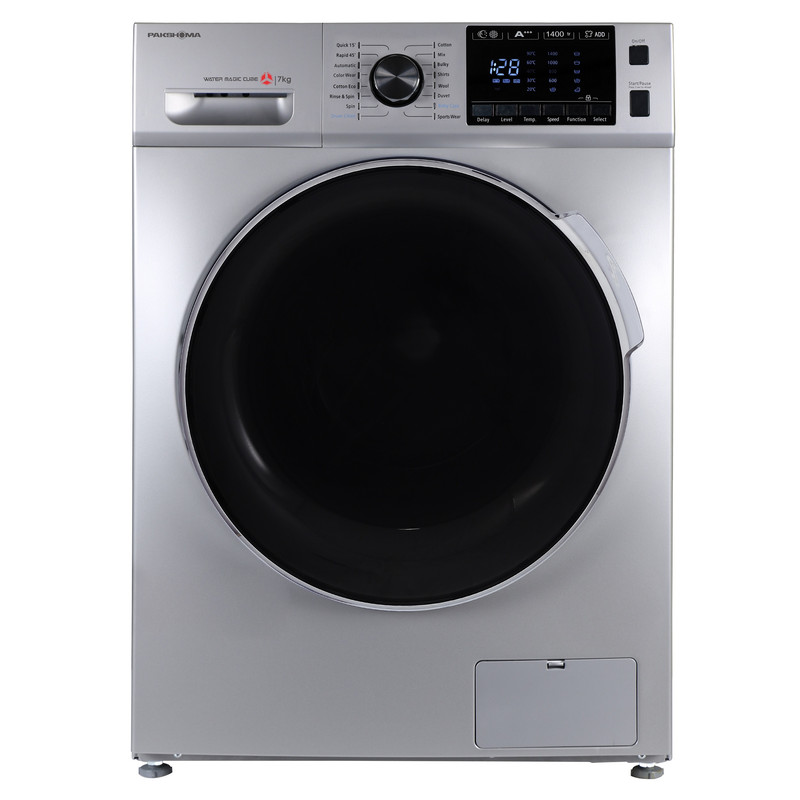 ماشین لباسشویی پاکشوما مدل TFU-74437 ST ظرفیت 7 کیلوگرم
