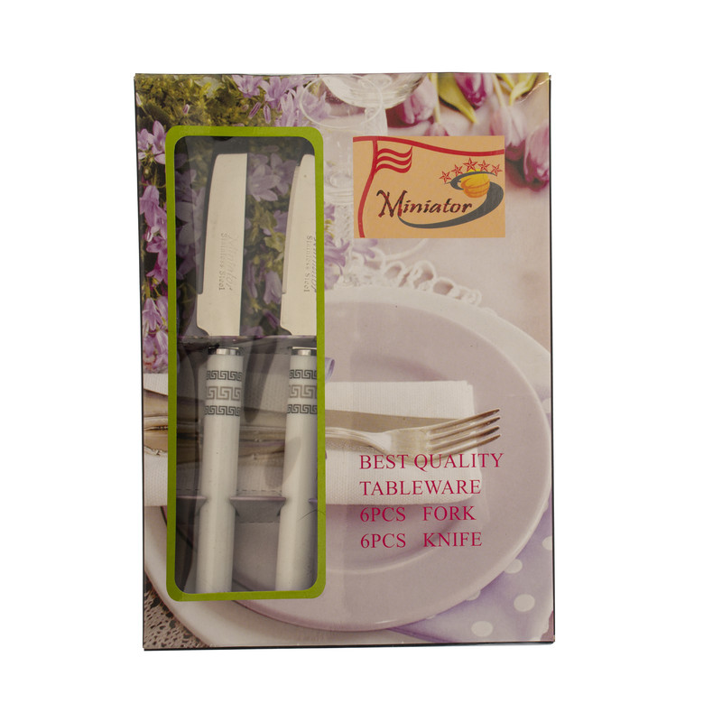 کارد میوه خوری مینیاتور کد KD-2 بسته 12 عددی