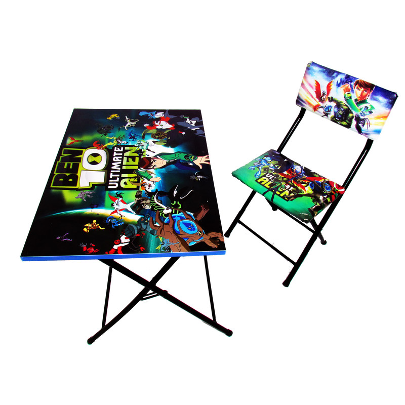 ست میز و صندلی کودک میزیمو مدل بن تن 2 کد 203