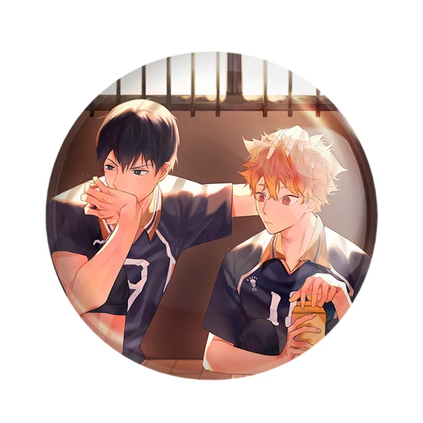 مگنت خندالو طرح هیناتا و کاگیاما انیمه آبشار سرنوشت هایکیو کاگیاما کد 11182