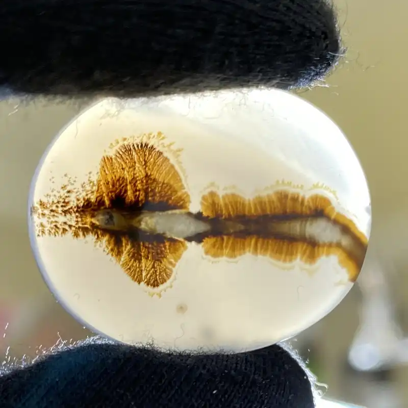 سنگ عقیق طرح شجری مدل منظره