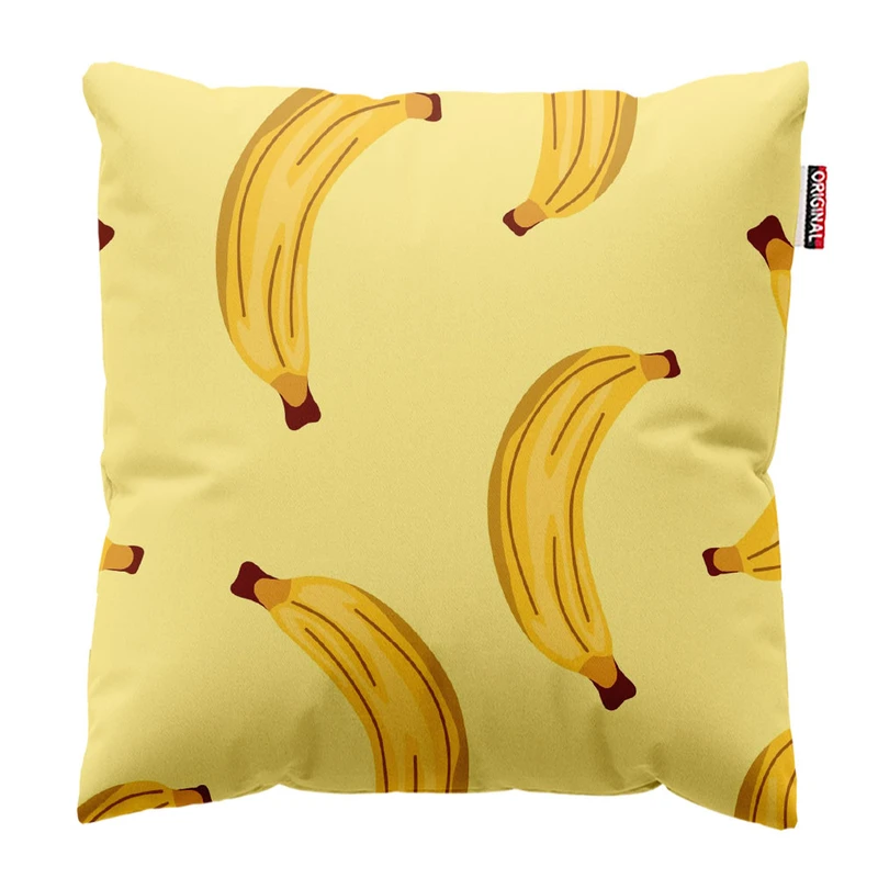    کوسن پاد آفرین طرح موز سایز 30*30 سانتی متر کد 953