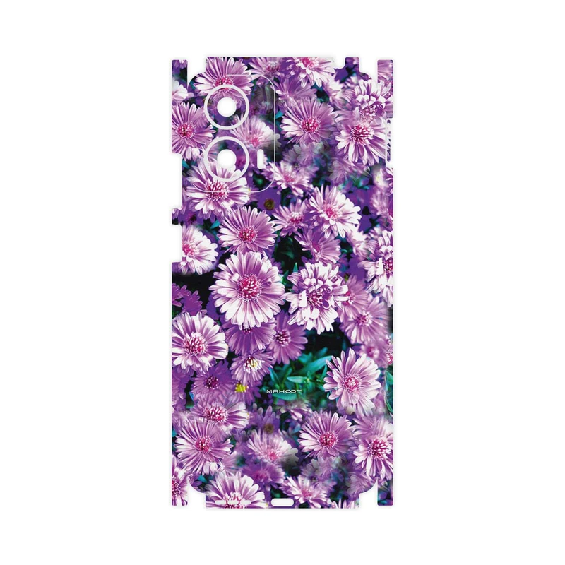 برچسب پوششی ماهوت مدل Purple_Flower-FullSkin مناسب برای گوشی موبایل موتورولا Moto G24