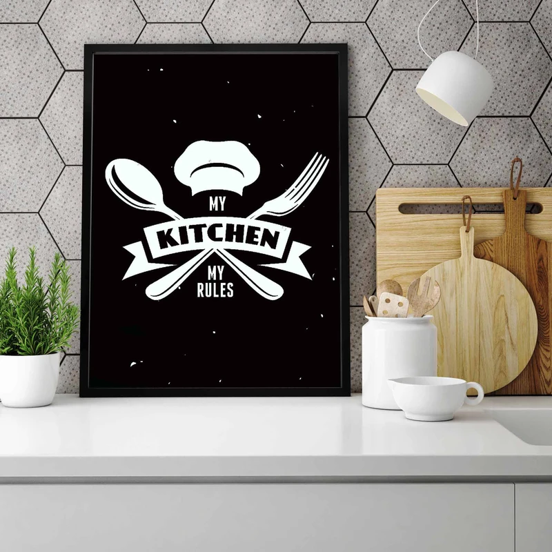 تابلو آتریسا طرح آشپزخانه مدل AK096