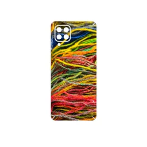 MAHOOT Fabric Texture 9 Cover Sticker for Samsung Galaxy M32
