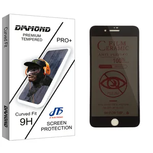 JF Diamond glass Privacy Screen Protector For Apple اپل iPhone 7 Plus