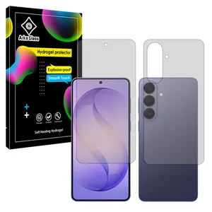 Arka Glass Hydrogel model Transparent Screen Protector for Samsung Galaxy S26 Plus mobile phone along with the back protector