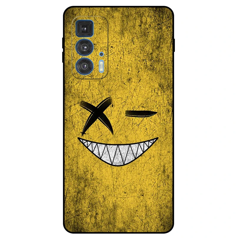 کاور مگافون طرح خنده مدل 8069 مناسب برای گوشی موبایل موتورولا Moto Edge 20 Pro      