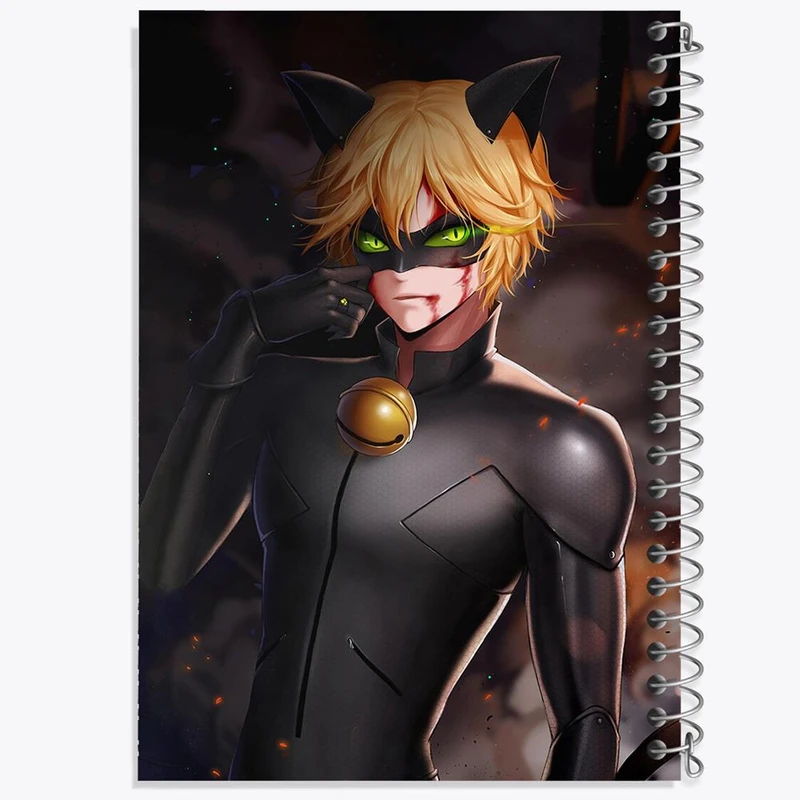 دفتر نقاشی 50 برگ خندالو مدل پسر گربه ای کد 25024