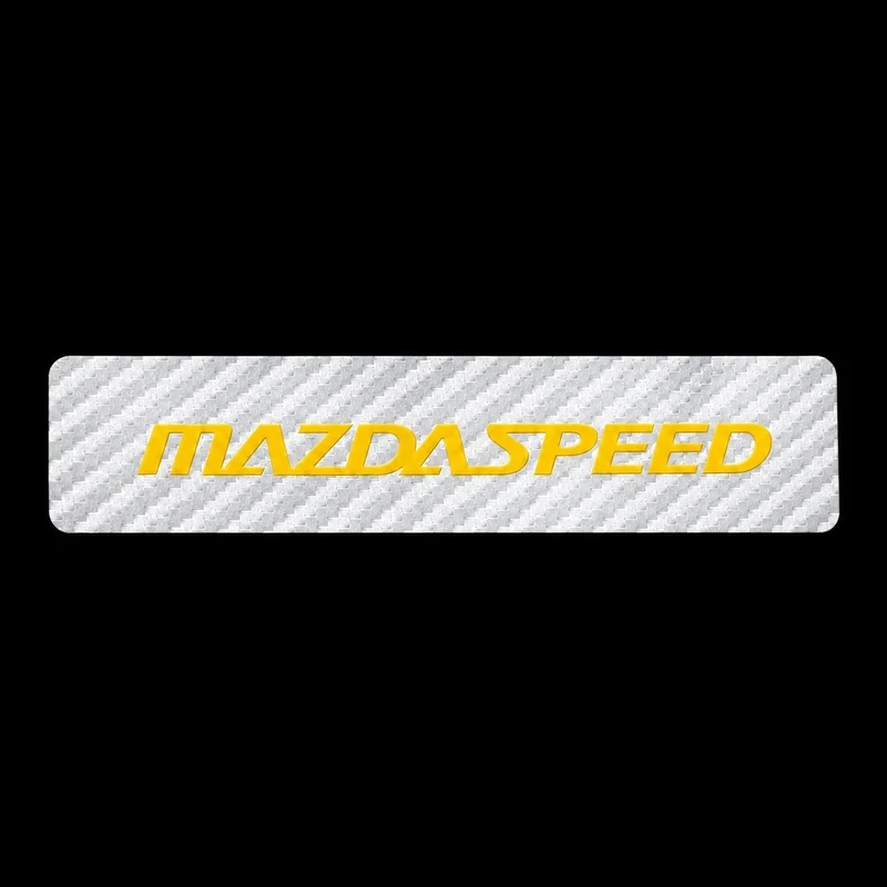 برچسب بدنه خودرو سولگی مدل شبرنگ طرح Mazdaspeed کد M545