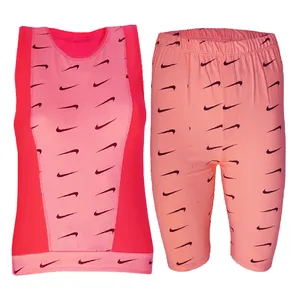 ست تاپ و شلوارک دخترانه مدل ADI-2