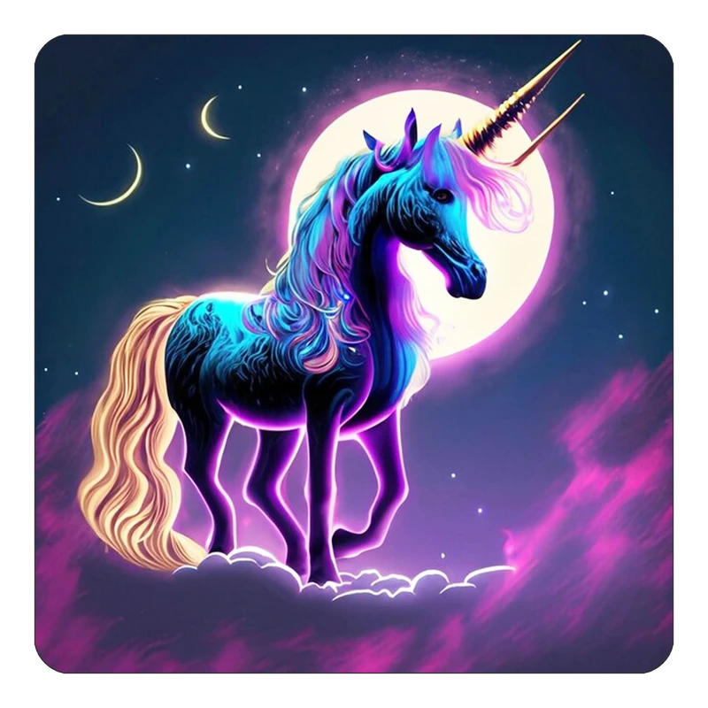 مگنت کاکتی طرح اسب تک شاخ و یونیکورن مدل mp31806