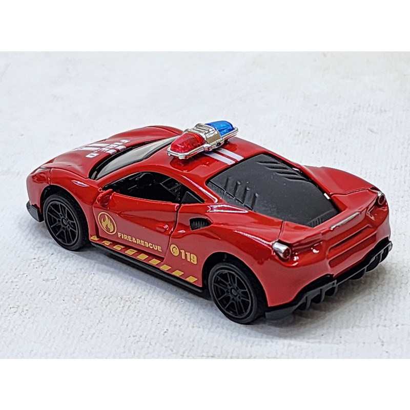 ماشین بازی مدل فلزی عقبکش پلیس فراری