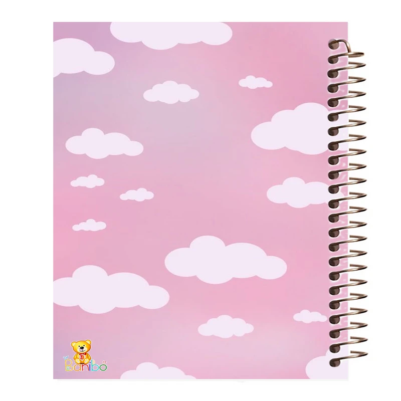 دفتر نقاشی 50 برگ بانیبو مدل ابر کد 229