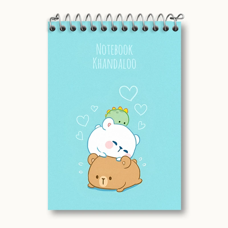 دفتر یادداشت 50 برگ خندالو طرح خرس های کیوت کد N3531