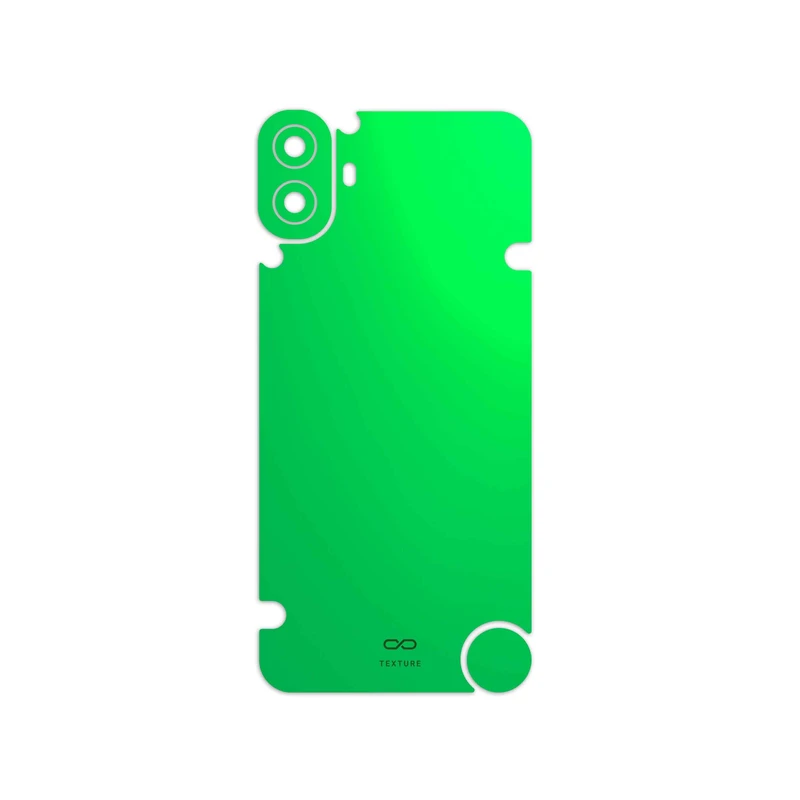 برچسب پوششی ماهوت مدل Matte-Green مناسب برای گوشی موبایل ناتینگ CMF Phone 1