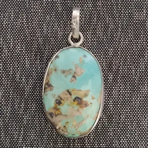 آویز گردنبند نقره زنانه سلین کالا مدل فیروزه ce-new235