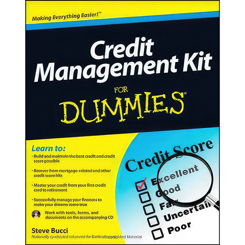 کتاب Credit Management Kit For Dummies اثر Stephen R. Bucci and Durant S. Abernethy Esq. انتشارات For Dummies