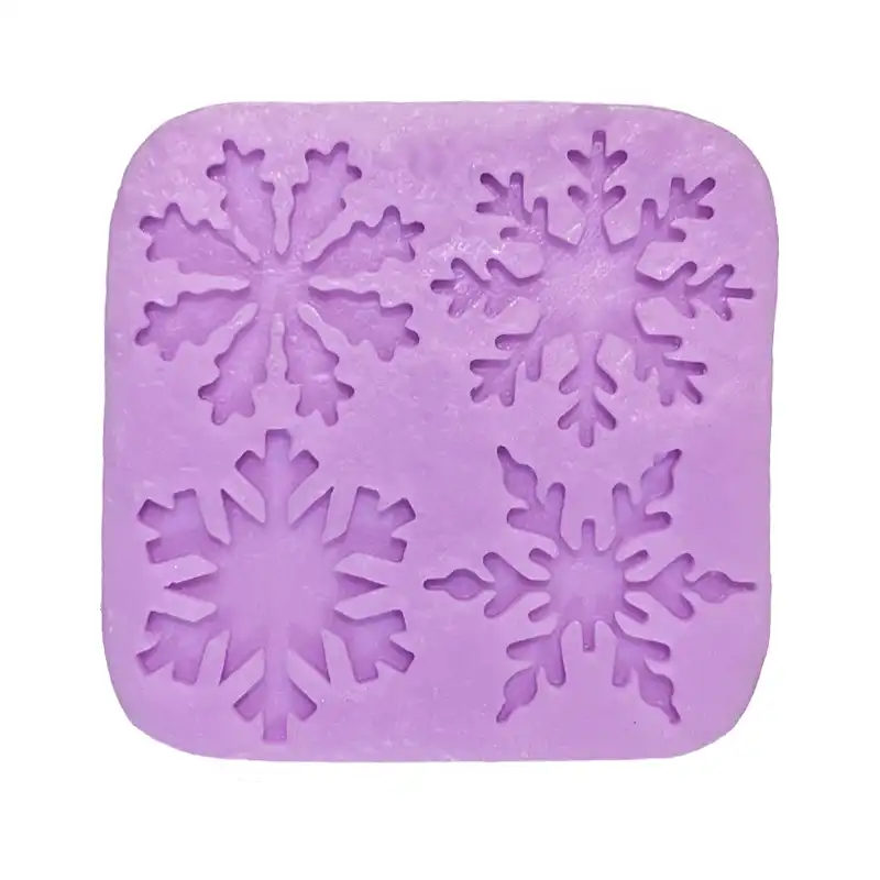 قالب فوندانت مدل برف کد 4