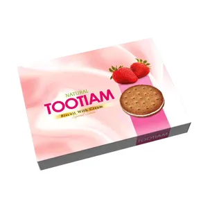 بیسکویت کرم دار توت فرنگی توتیام خرم - 2500 گرم