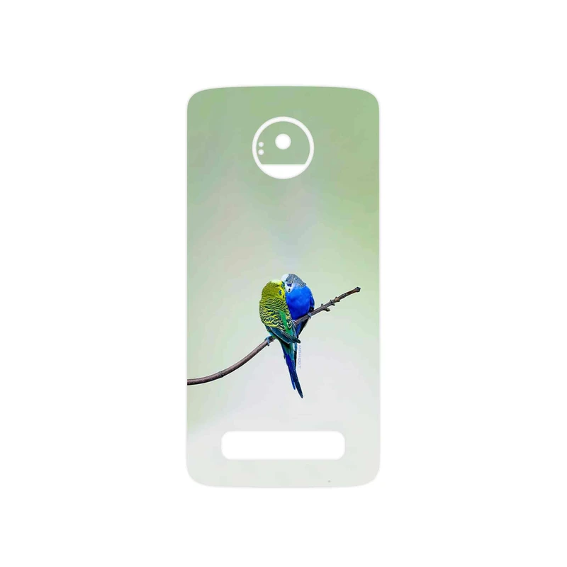 برچسب پوششی ماهوت مدل Lovebird مناسب برای گوشی موبایل موتورولا Moto Z
