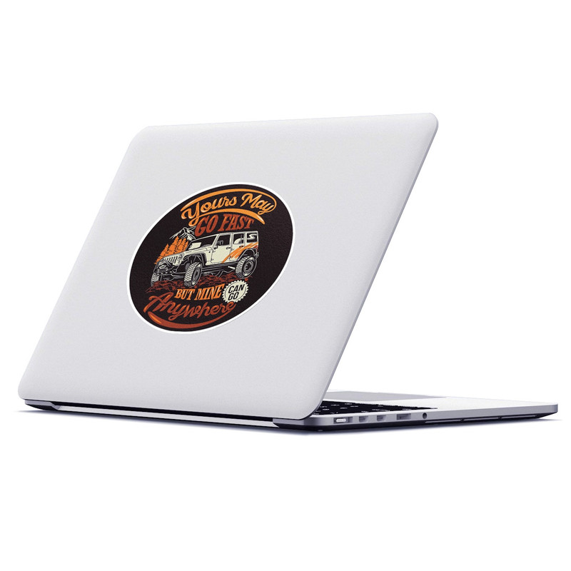 استیکر لپ تاپ ماسا دیزاین طرح OFF ROAD مدل STK926