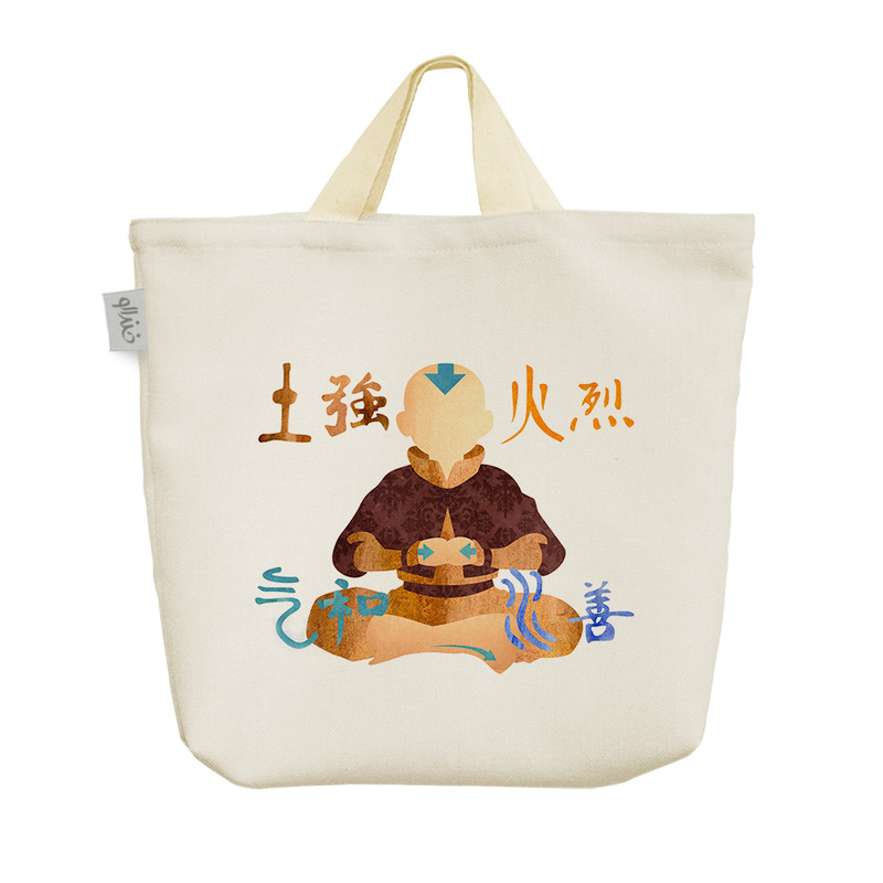 ساک خرید خندالو مدل انیمه آواتار  کد 1144