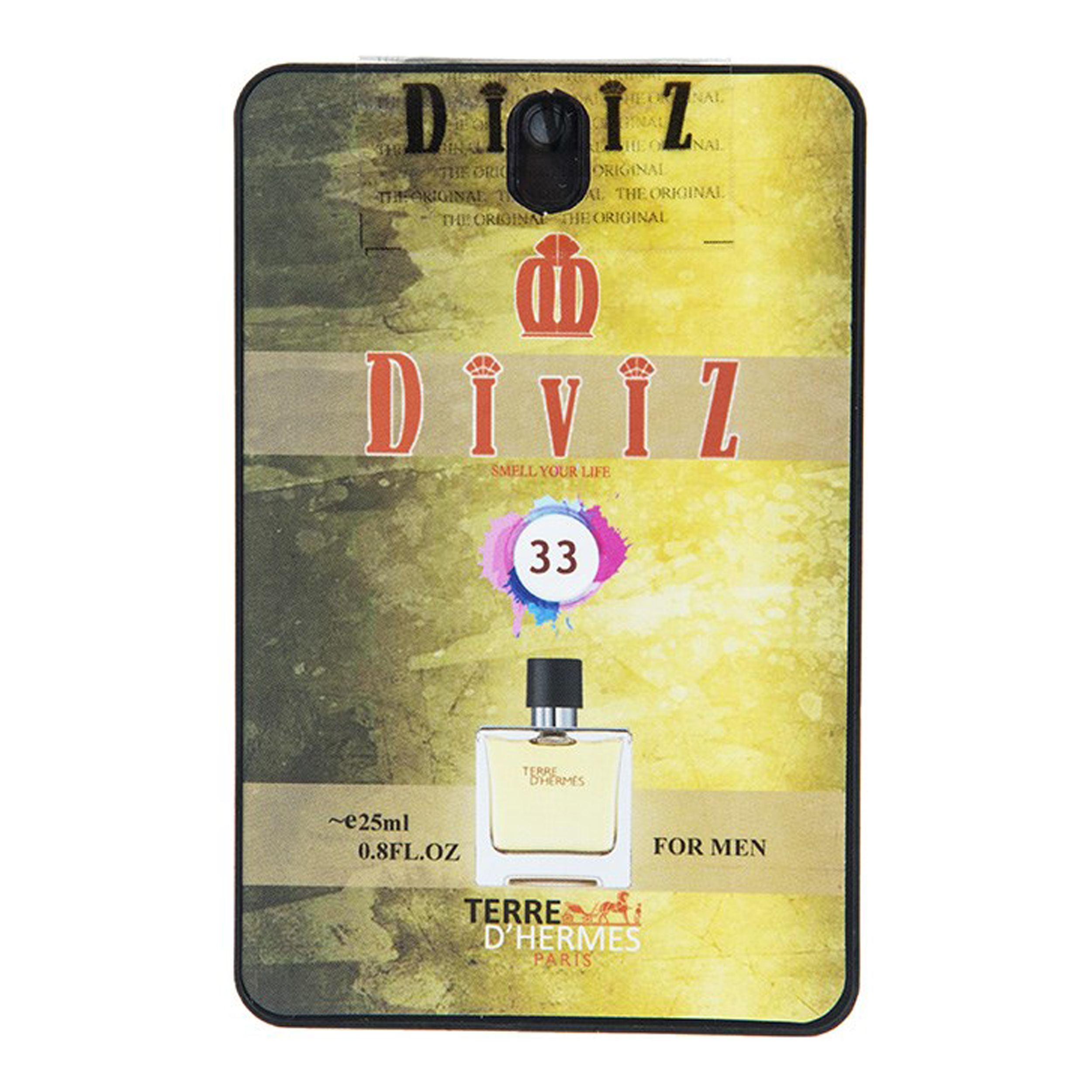 عطر جیبی مردانه دیوایز مدل هرمس حجم 25 میلی لیتر